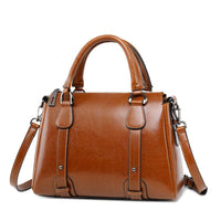Fashionable Cowhide Leather Shoulder Handbags for Women - AGB LuxeDrop