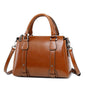 Fashionable Cowhide Leather Shoulder Handbags for Women - AGB LuxeDrop
