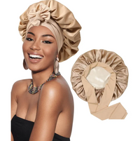 Artificial Silk Satin Hair Wrap Hat
