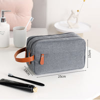 Men's Travel Toiletry Bag for Skincare Storage