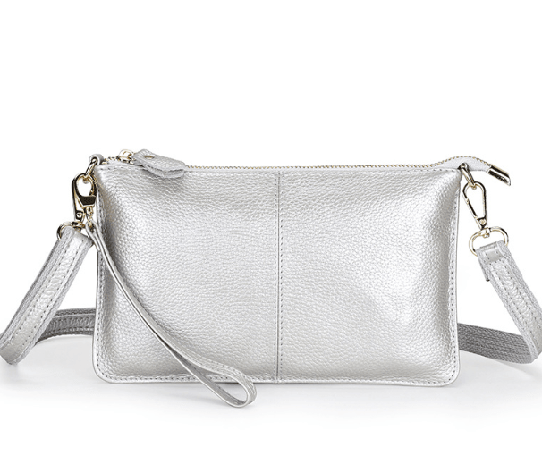 Genuine Leather Candy Color Day Clutches & Crossbody Bags - AGB LuxeDrop