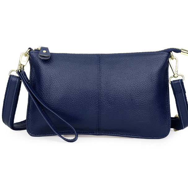 Genuine Leather Candy Color Day Clutches & Crossbody Bags - AGB LuxeDrop