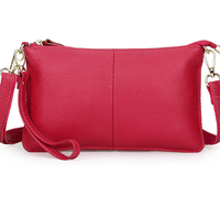 Genuine Leather Candy Color Day Clutches & Crossbody Bags - AGB LuxeDrop
