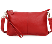 Genuine Leather Candy Color Day Clutches & Crossbody Bags - AGB LuxeDrop