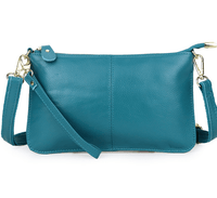 Genuine Leather Candy Color Day Clutches & Crossbody Bags - AGB LuxeDrop