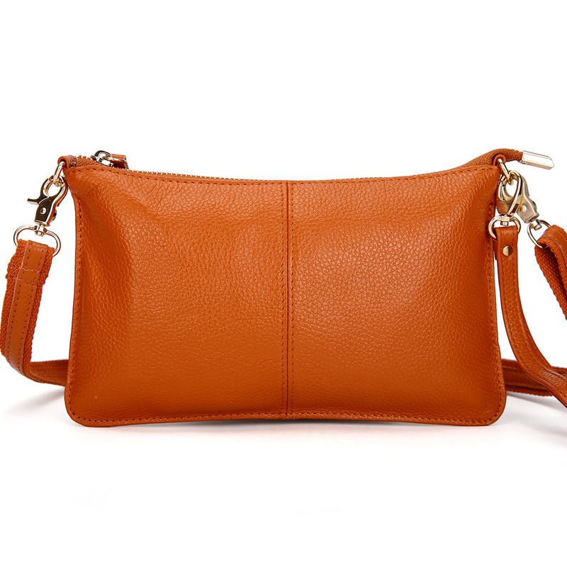 Genuine Leather Candy Color Day Clutches & Crossbody Bags - AGB LuxeDrop