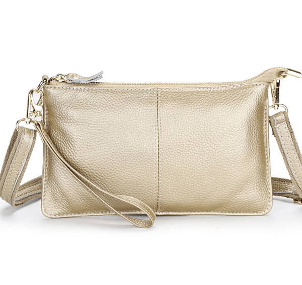 Genuine Leather Candy Color Day Clutches & Crossbody Bags - AGB LuxeDrop