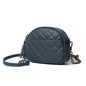 Genuine Leather Oval Shoulder Bag for Women - AGB LuxeDrop