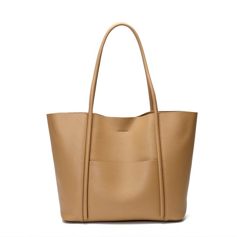 Genuine Leather Tote Bag for Women - AGB LuxeDrop