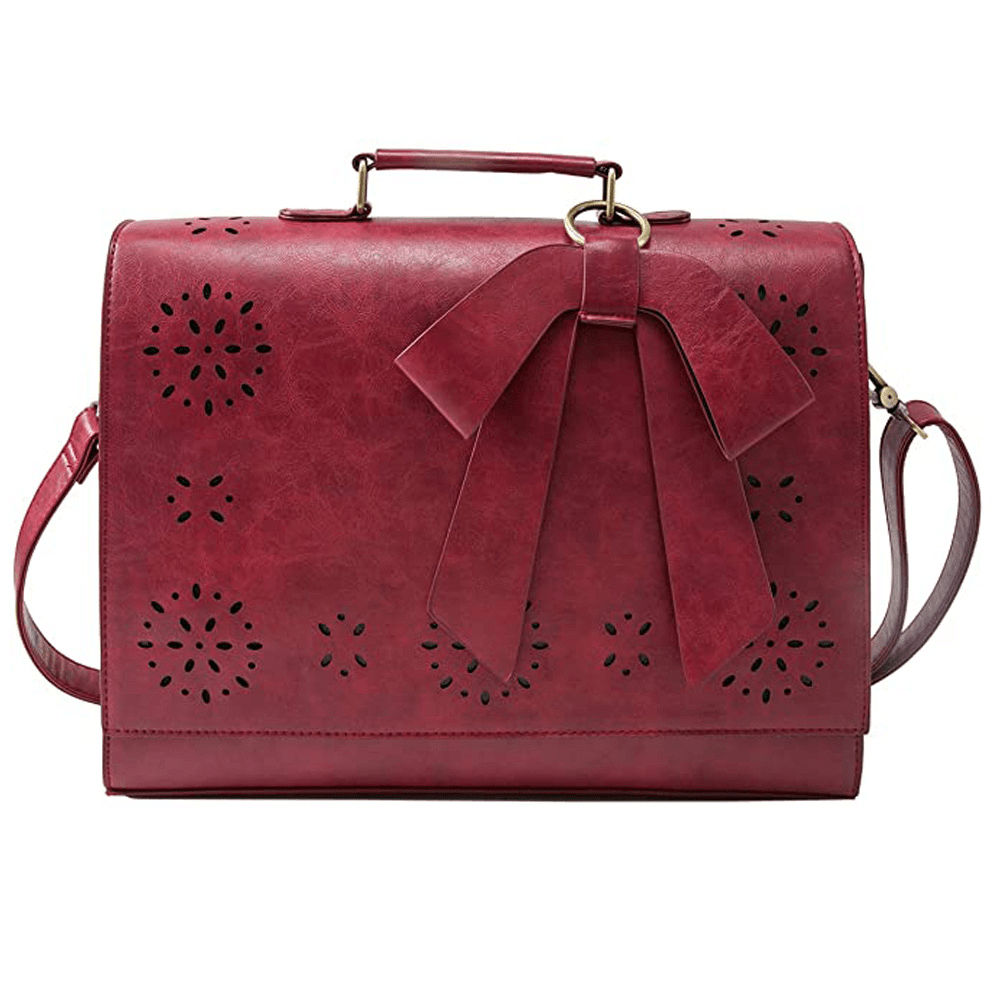 Hollow Oil Leather Bag for Women - AGB LuxeDrop