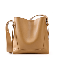 Leather Shoulder Bag - AGB LuxeDrop