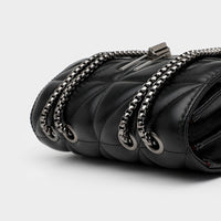 Luxury Designer Leather Chain Handbag for Women - AGB LuxeDrop