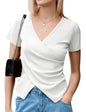 Micoson Women's Club Tops Slim Fit Short Sleeve - AGB LuxeDrop