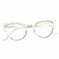 mincl Cat Eye Pearl Blue Light Blocking Glasses for Women - AGB LuxeDrop