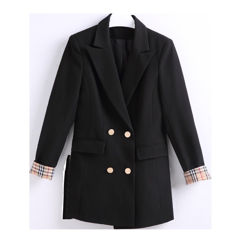 New Women's Suit Jacket - Korean Style Casual Blazer - AGB LuxeDrop
