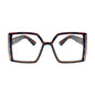 Oversized Square Reading Glasses for Women - AGB LuxeDrop