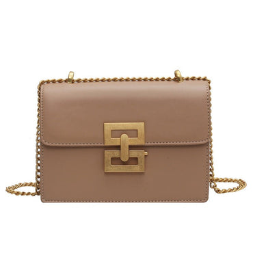 Retro European American Handbags with Chain Detail - AGB LuxeDrop