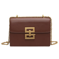 Retro European American Handbags with Chain Detail - AGB LuxeDrop