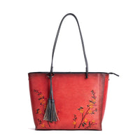 Retro First Layer Cowhide Handbags - AGB LuxeDrop