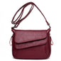 Retro Soft Leather Shoulder Bag for Women - AGB LuxeDrop