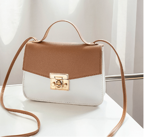 Retro Women's Handbags with Niche Contrast Design - AGB LuxeDrop