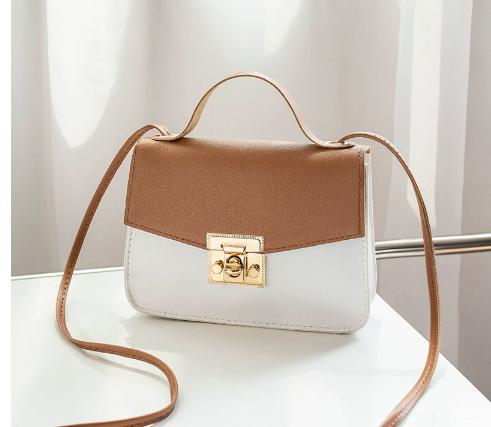Retro Women's Handbags with Niche Contrast Design - AGB LuxeDrop