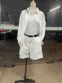 Solid Color Casual Women's Suit - AGB LuxeDrop