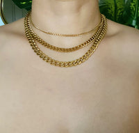 Stylish Cuban Chain Necklace - AGB LuxeDrop