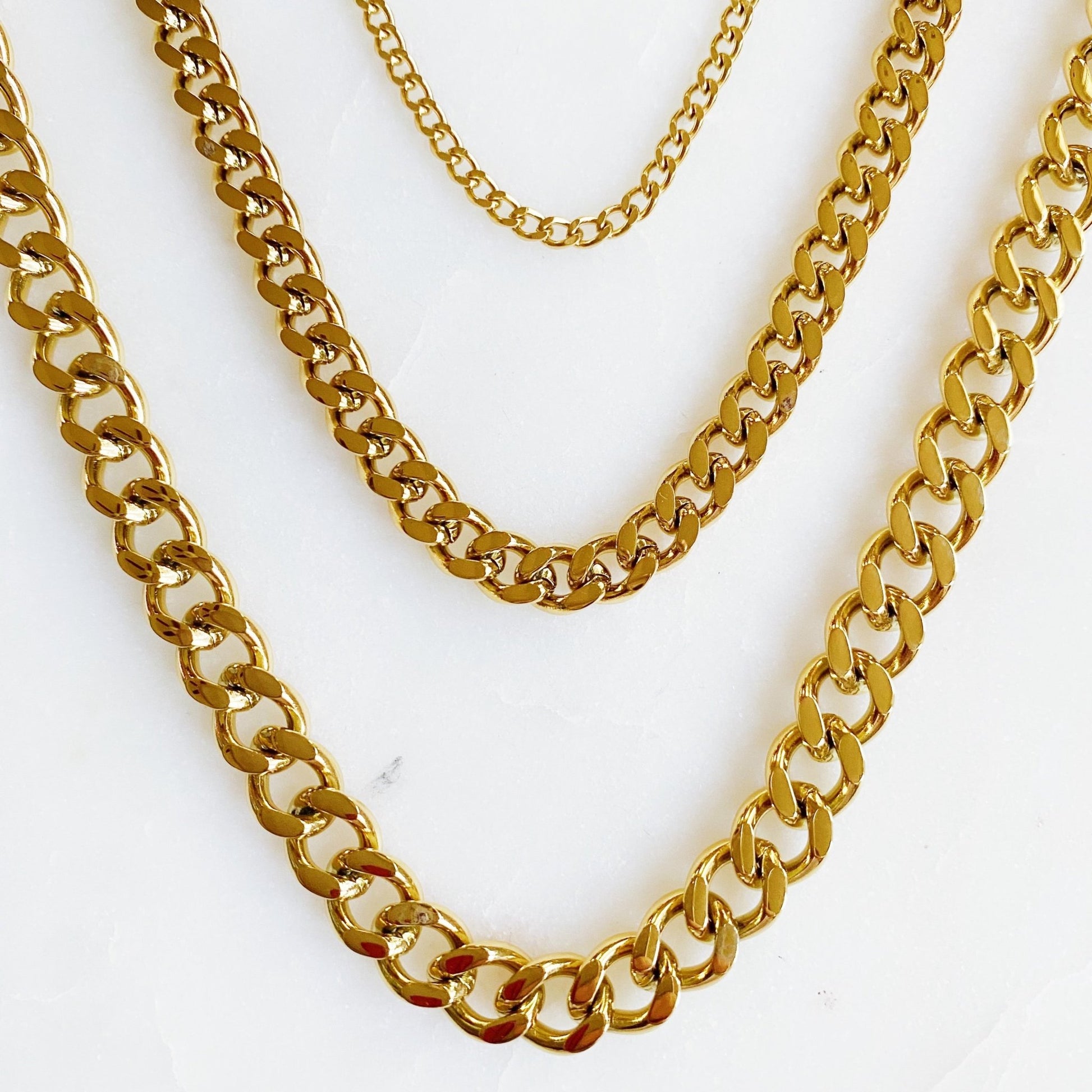 Stylish Cuban Chain Necklace - AGB LuxeDrop
