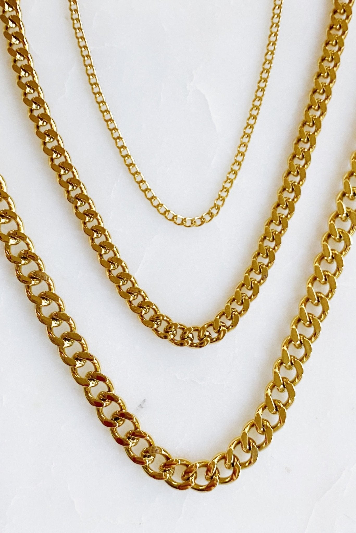 Stylish Cuban Chain Necklace - AGB LuxeDrop