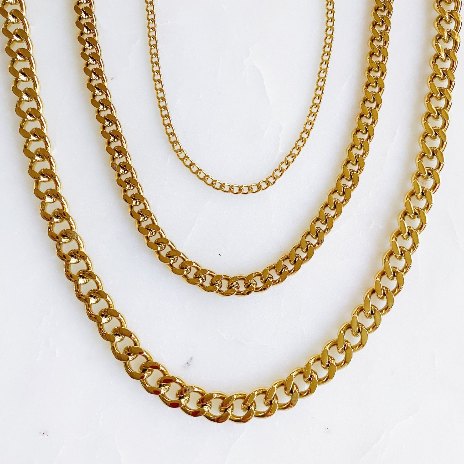 Stylish Cuban Chain Necklace - AGB LuxeDrop