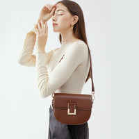 Stylish Leather Shoulder Bag for Women - AGB LuxeDrop