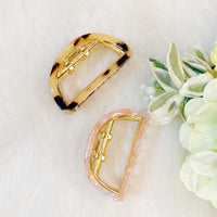 Stylish Outlined Hair Claw - AGB LuxeDrop