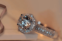 Stylish Round Wedding Ring - AGB LuxeDrop