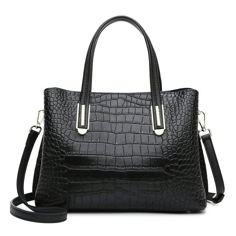 Temperament Fashion Leather Shoulder Bag - AGB LuxeDrop