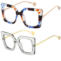 Teumire Oversized Square Blue Light Blocking Glasses for Women - AGB LuxeDrop