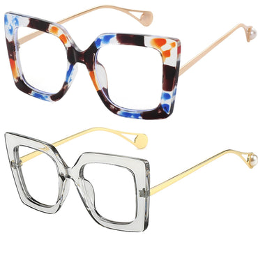 Teumire Oversized Square Blue Light Blocking Glasses for Women - AGB LuxeDrop