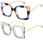 Teumire Oversized Square Blue Light Blocking Glasses for Women - AGB LuxeDrop