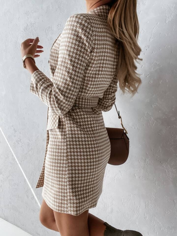Vintage Women's Suit Coat and Skirt Set - AGB LuxeDrop