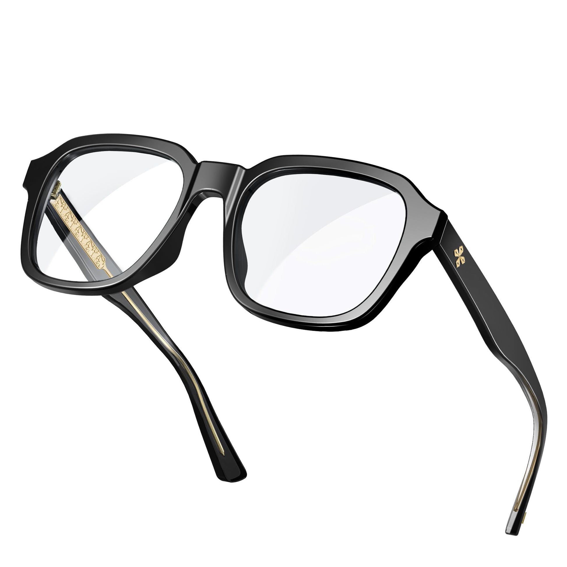 VISOONE TR90 Square Frame Blue Light Blocking Glasses - AGB LuxeDrop
