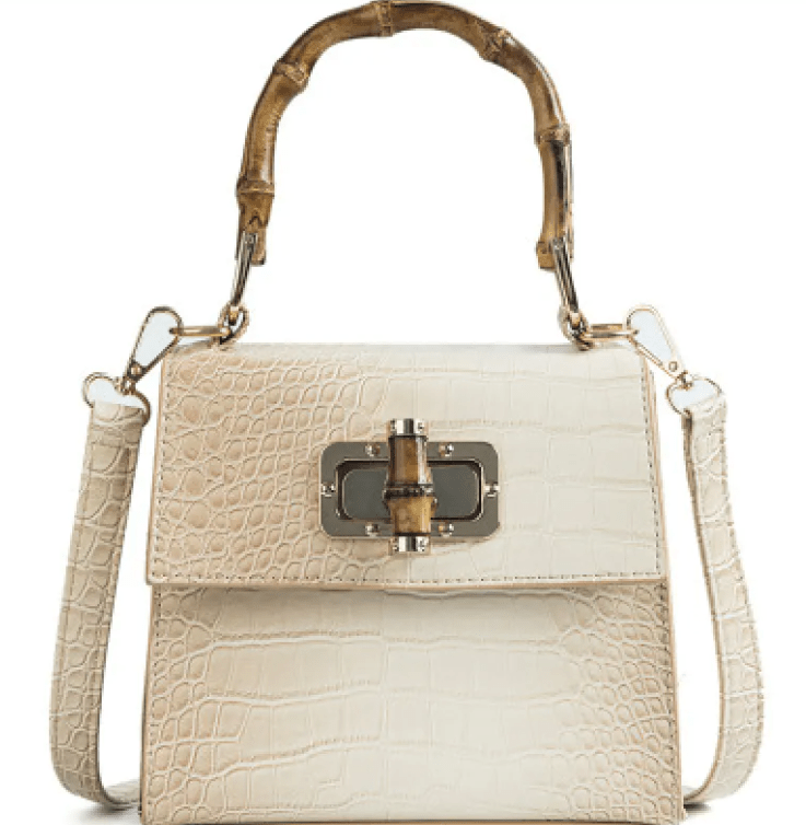 Women's Leather Shoulder Bag - AGB LuxeDrop