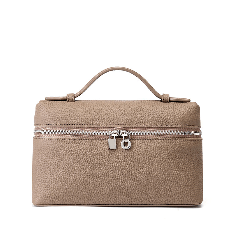Women's Leather Shoulder Bag - AGB LuxeDrop