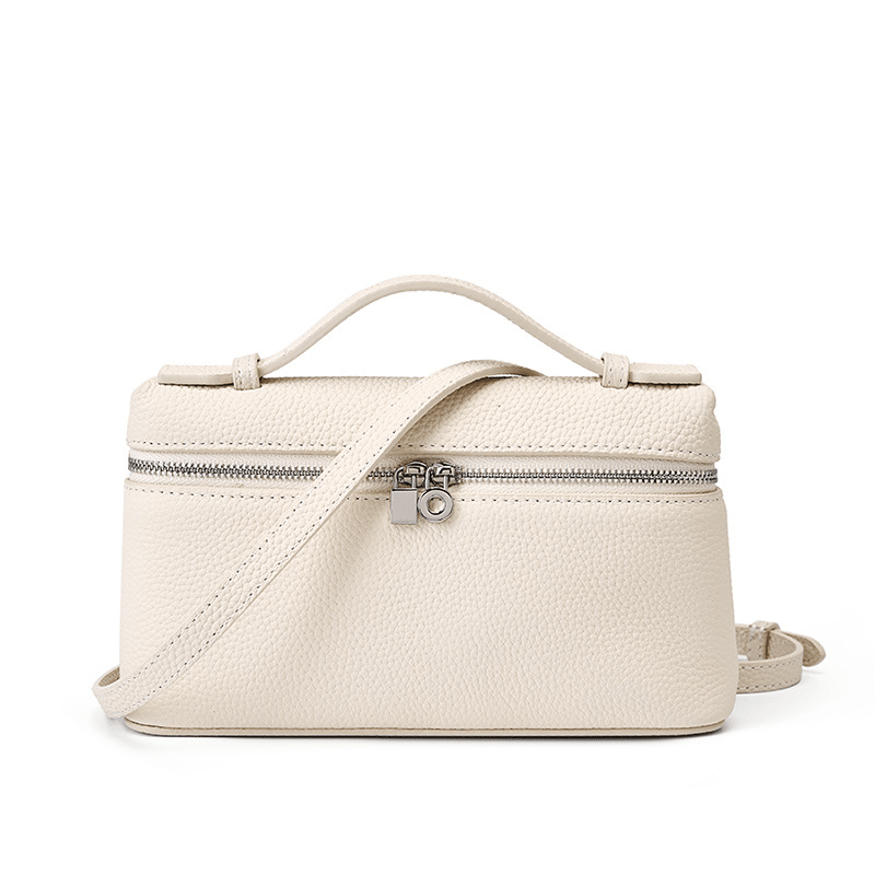 Women's Leather Shoulder Bag - AGB LuxeDrop