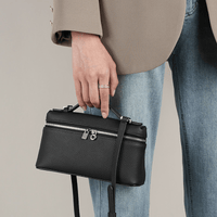 Women's Leather Shoulder Bag - AGB LuxeDrop