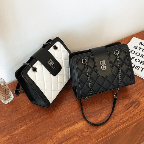 Xiaoxiangfeng Lingge Stylish Handbag - AGB LuxeDrop