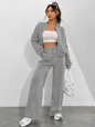 Zipper Slim Fit Women's Suit - AGB LuxeDrop